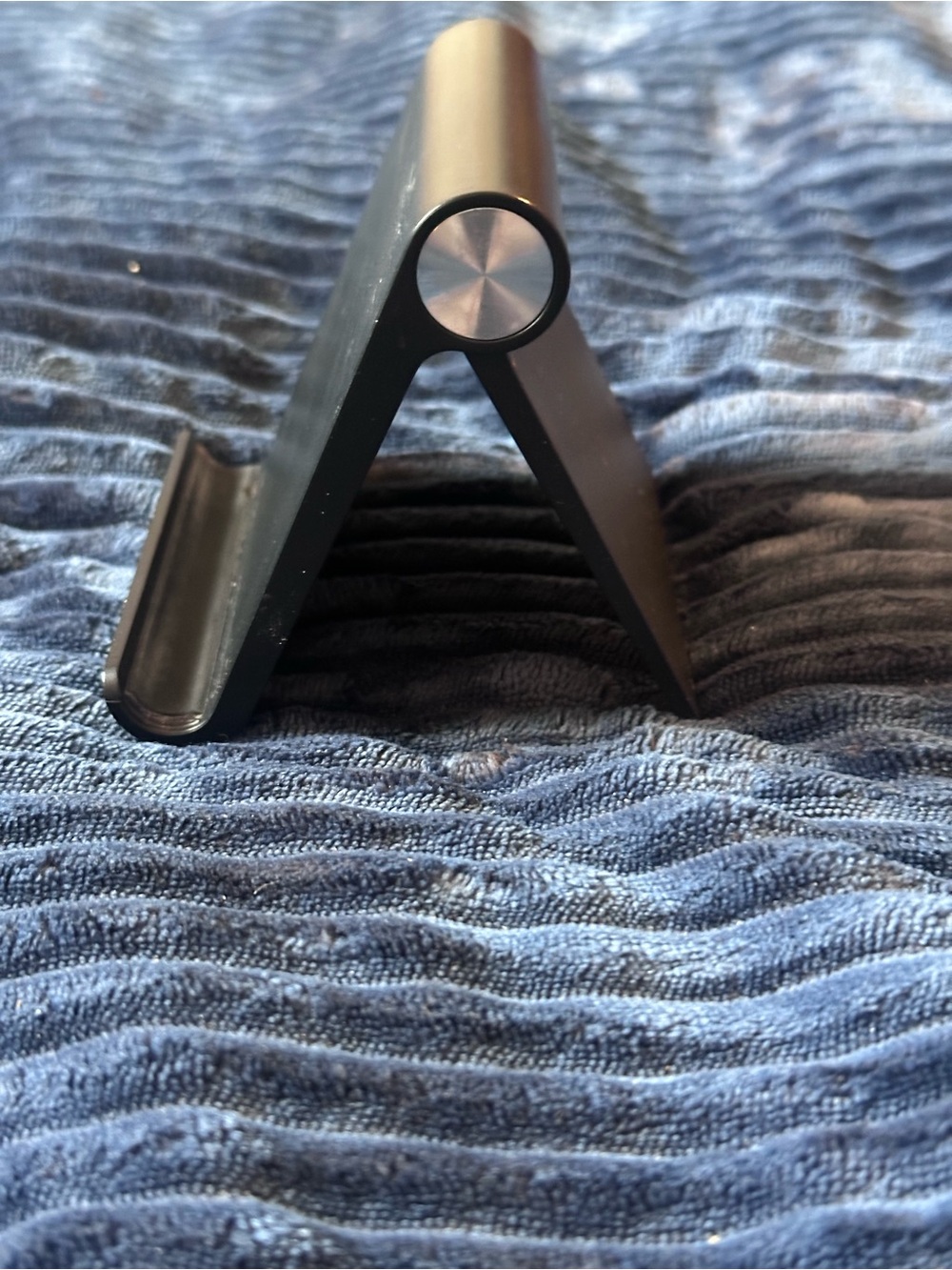 Black Foldable Tablet & Phone Stand - Unbranded